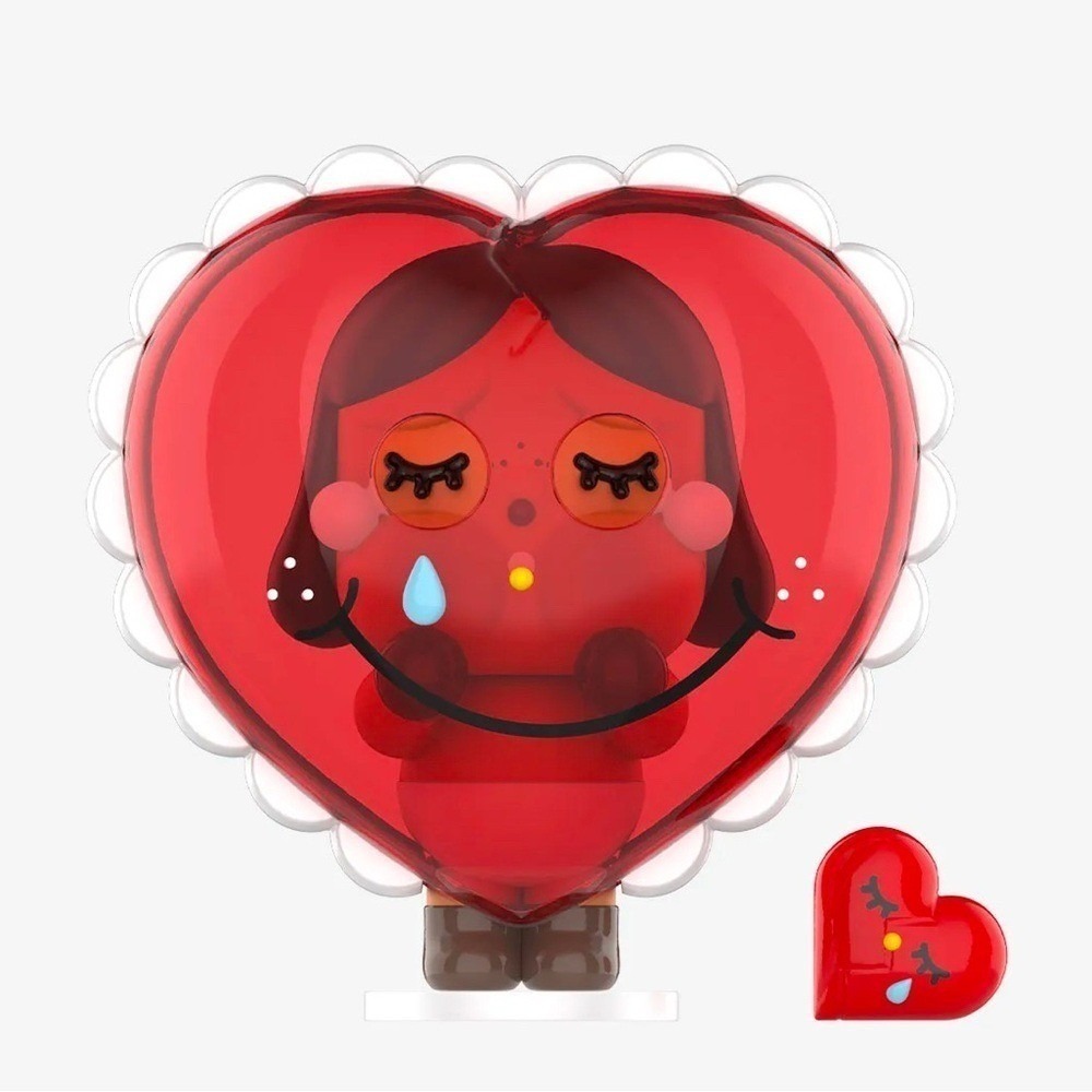 Pop Mart NWT Crying For Love Crybaby Figurine- Confirmed Heart Broken- Authentic